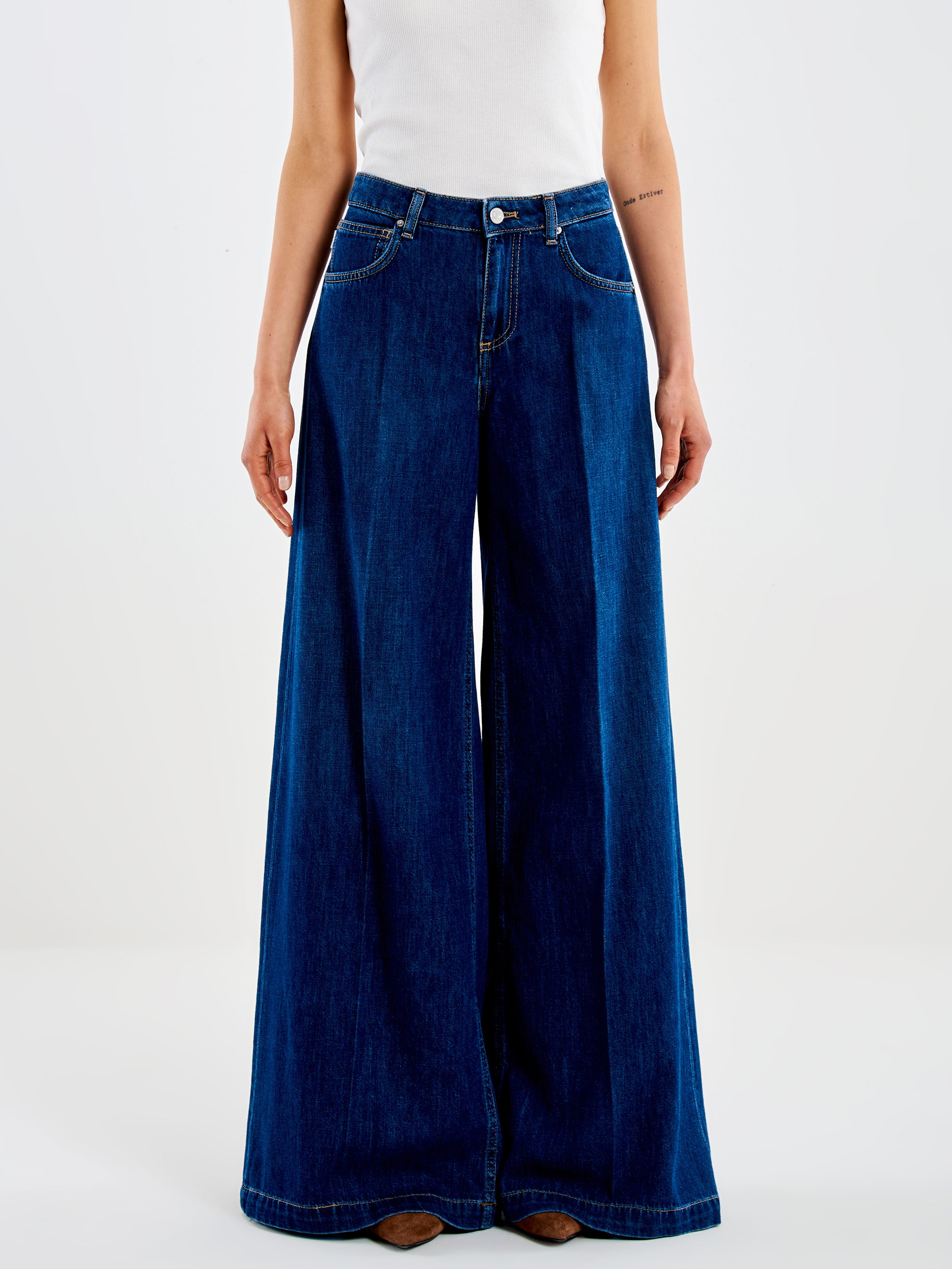 Madison Wide-Leg Jeans