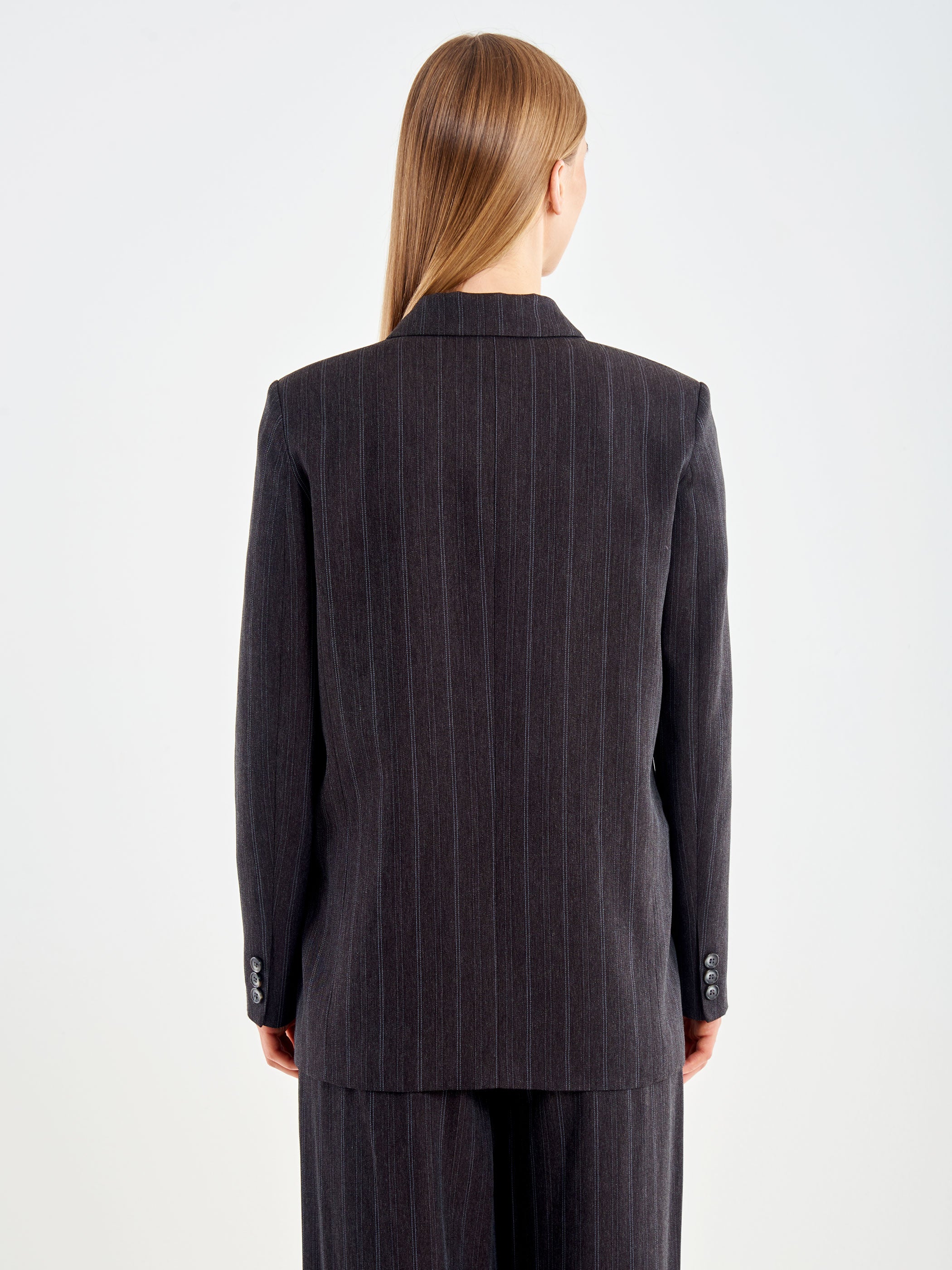 Blazer Doppiopetto Gessato